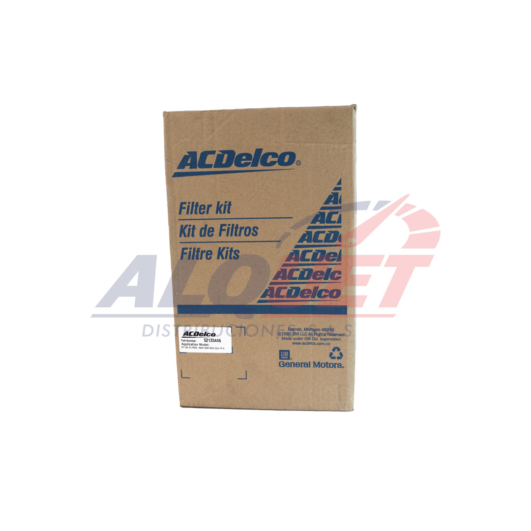 KIT FILTROS NKR/NHR RWD E2/E4 TP B  Und. Cod. 52135446