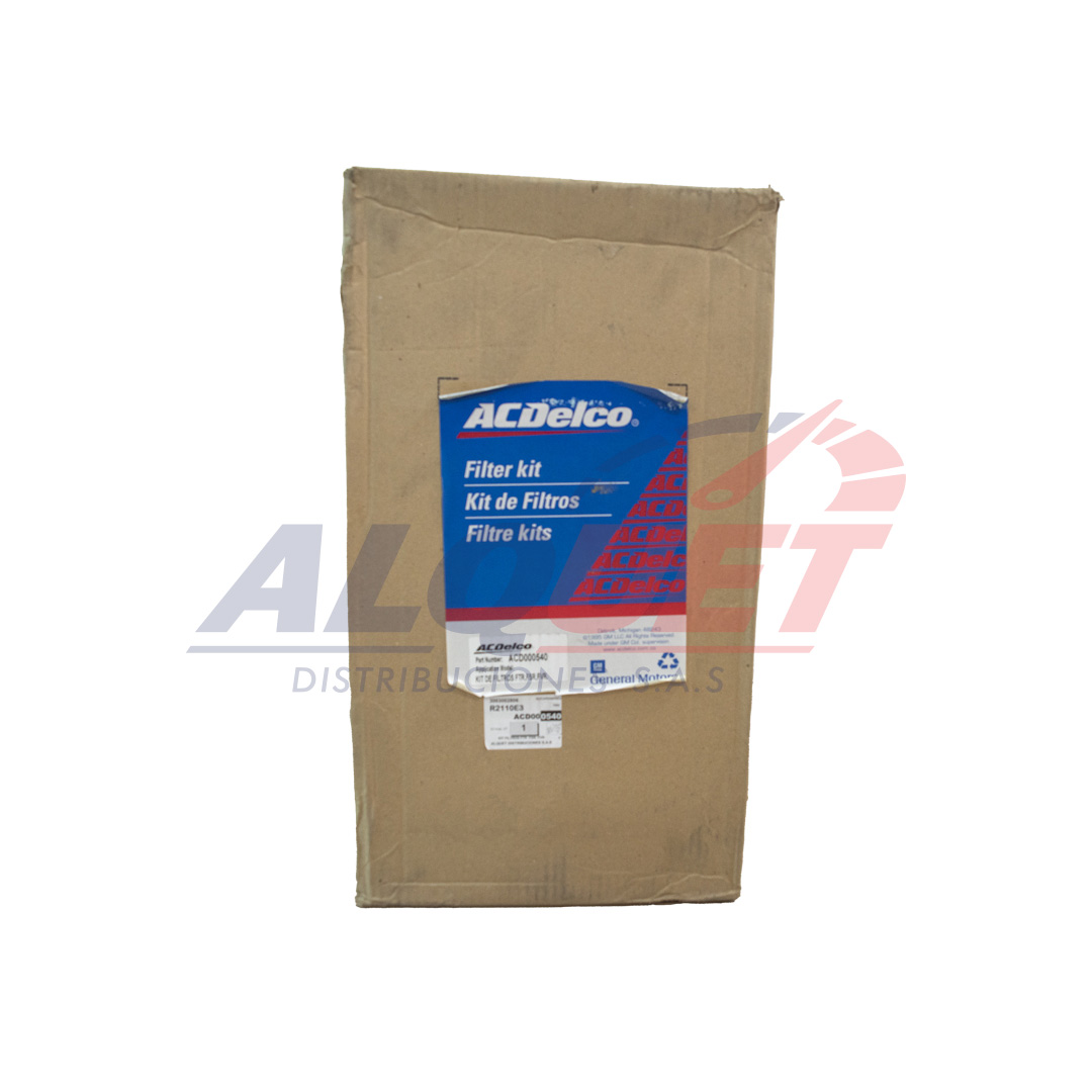 KIT FILTROS ACD00540 FTR-FSR-FVR- ACEITE-2 COMB-AIRE EXT-
